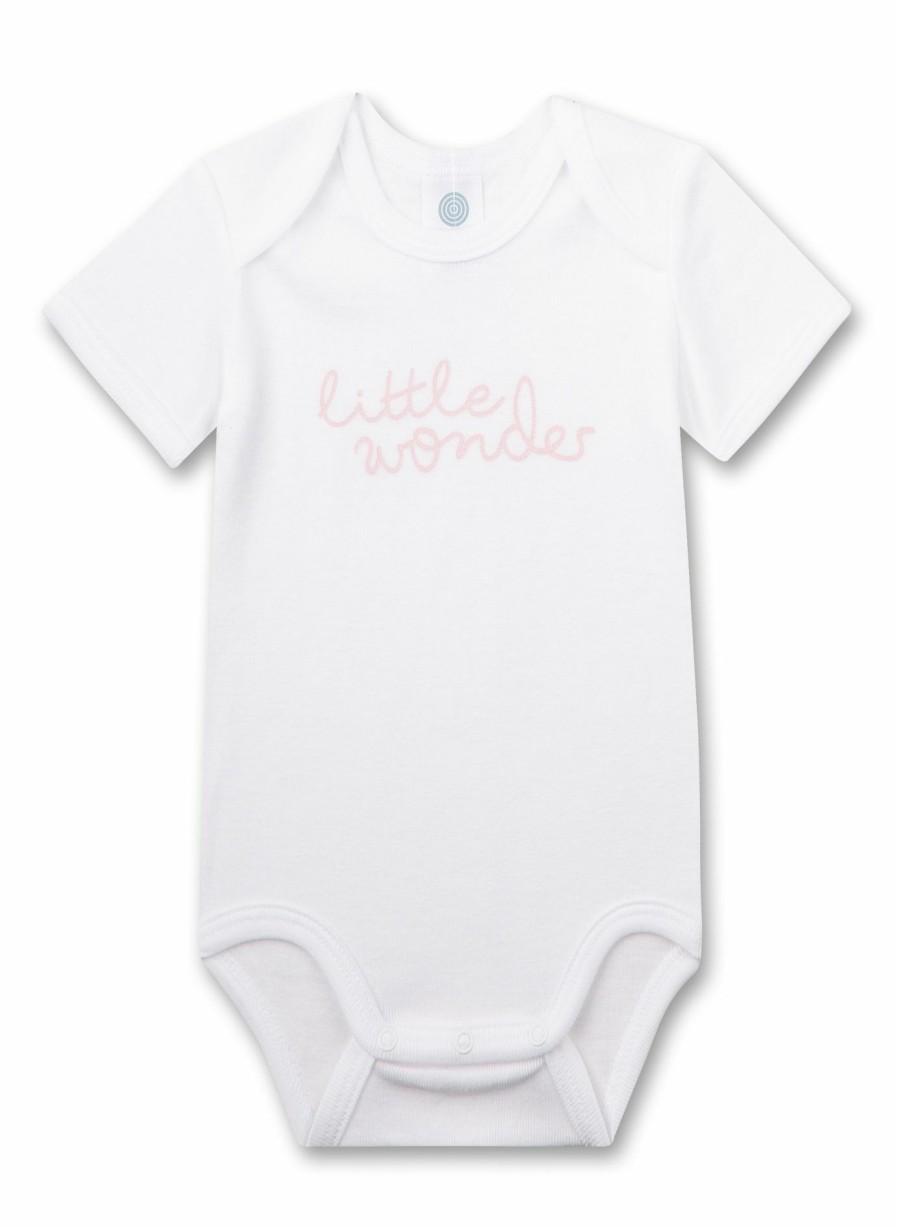 Madchen 0-3 Sanetta Bodies | Baby-Body Kurzarm Weis