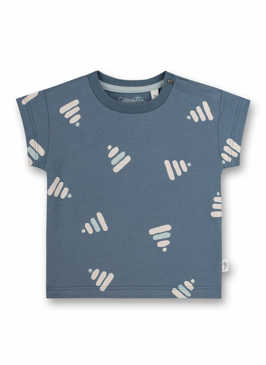 Jungs 0-3 Sanetta T-Shirts | Jungen T-Shirt Blau