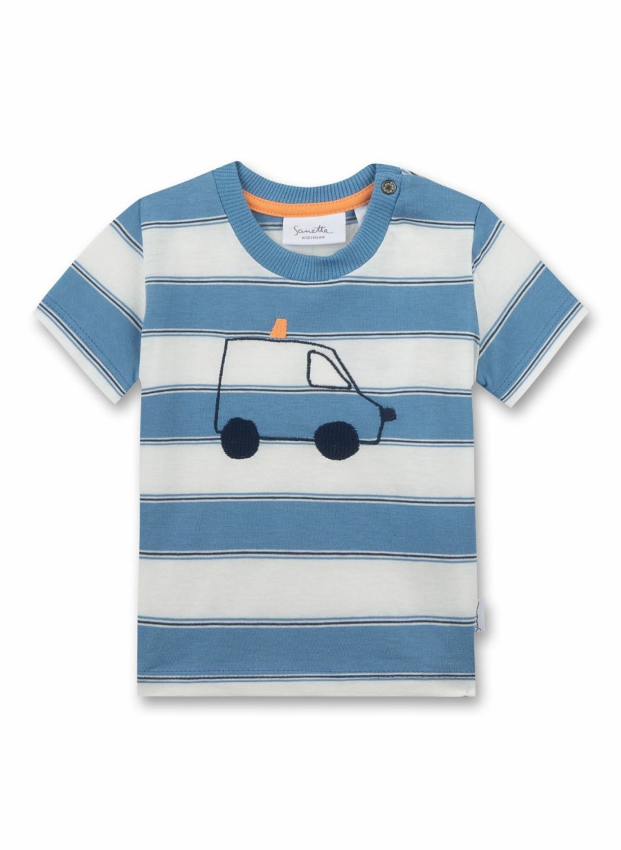 Jungs 0-3 Sanetta T-Shirts | Jungen T-Shirt Blau