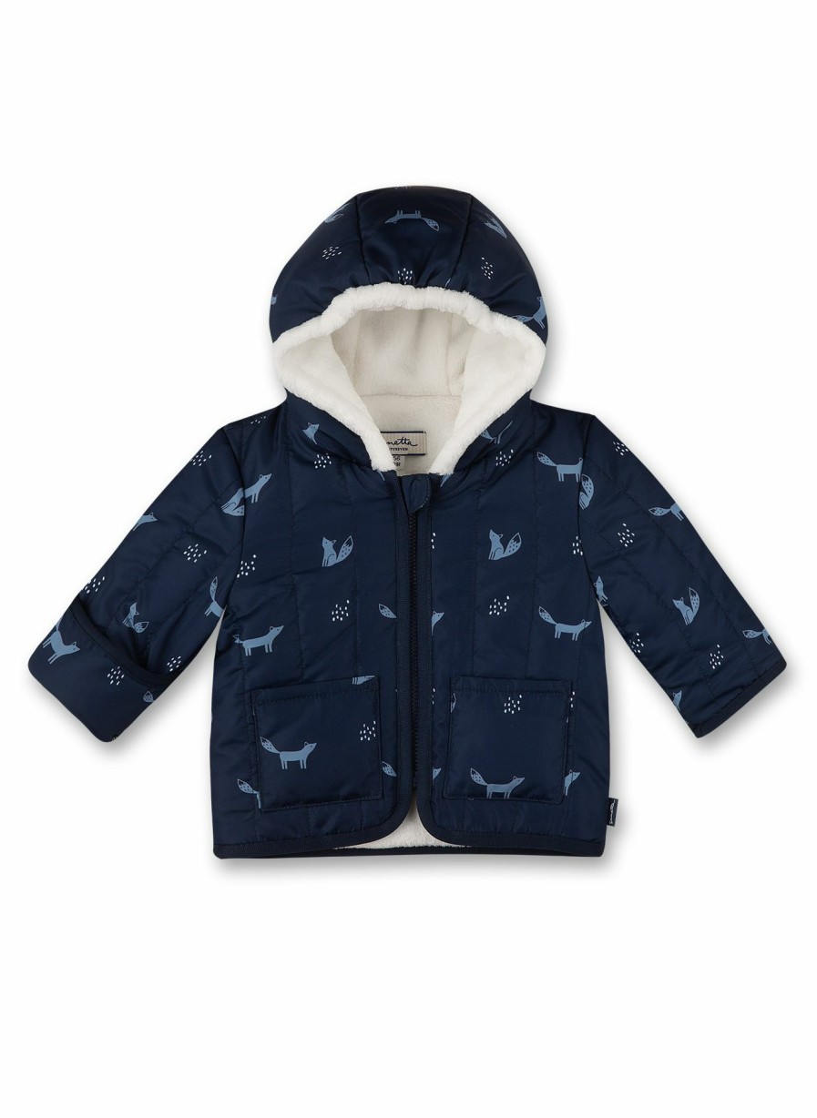 Jungs 0-3 Sanetta Jacken & Westen | Jungen-Outdoorjacke Blau