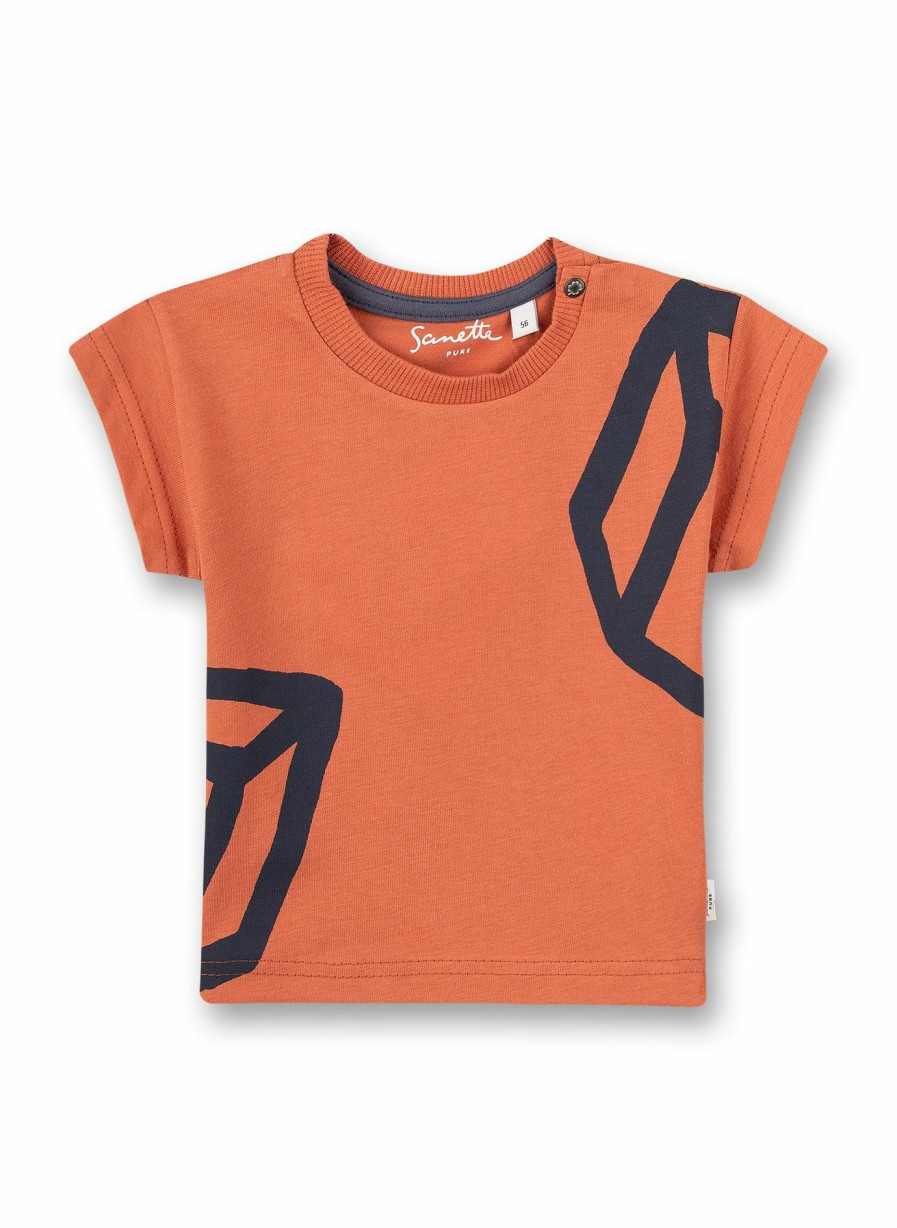 Jungs 0-3 Sanetta T-Shirts | Jungen T-Shirt Rot