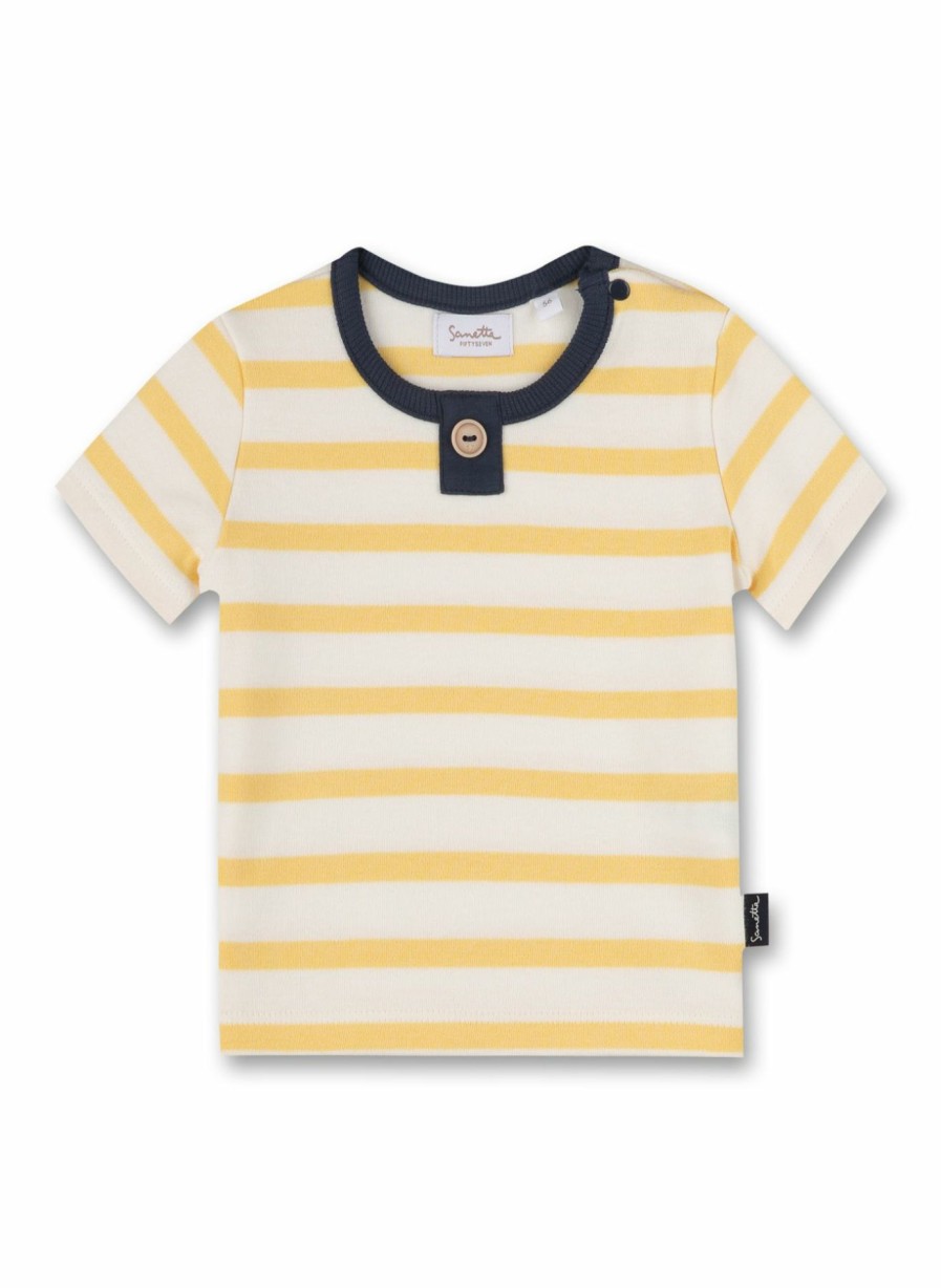 Jungs 0-3 Sanetta T-Shirts | Jungen T-Shirt Off-White