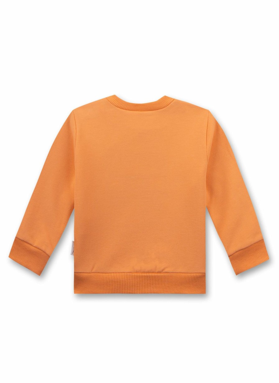 Jungs 0-3 Sanetta Sweatshirts | Jungen-Sweatshirt Orange